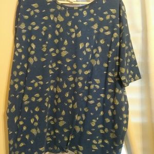 Lularoe Irma with feathers